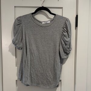 Project Social T Gray Puff Sleeve Crewneck Tee